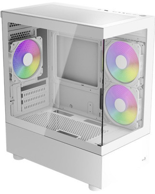 Корпус AeroCool Viewport Mini-G-WT-v2 White (ACCM-ES09133.21)