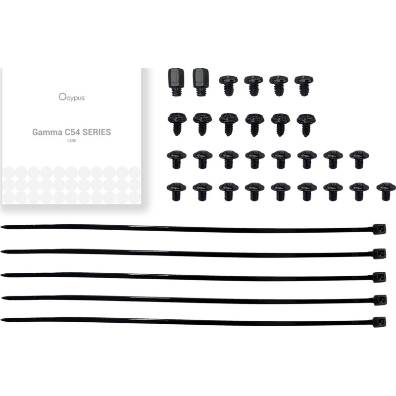 Корпус OCYPUS GAMMA C54 ARGB BK (GAMMA-C54-BKD300XX-GL) 