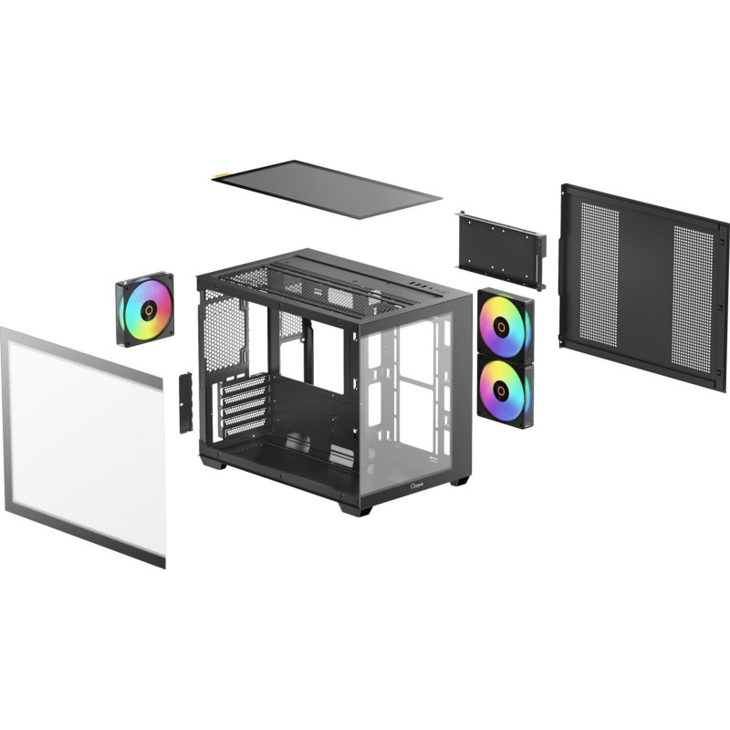 Корпус OCYPUS GAMMA C54 ARGB BK (GAMMA-C54-BKD300XX-GL) 