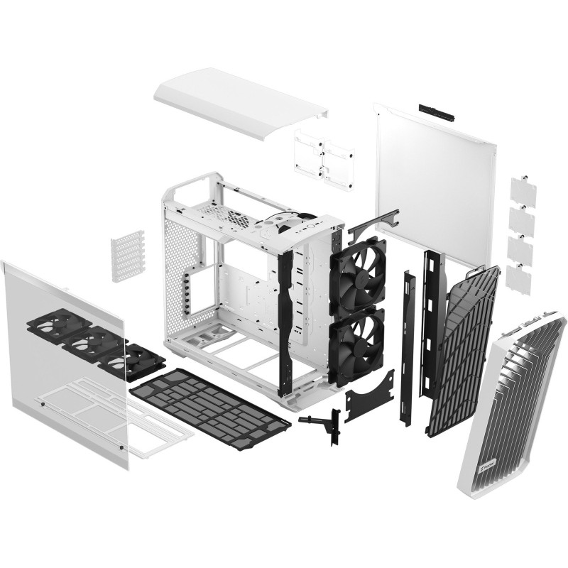 Корпус Fractal Design Torrent White Tempered Glass Clear Tint (FD-C-TOR1A-03)