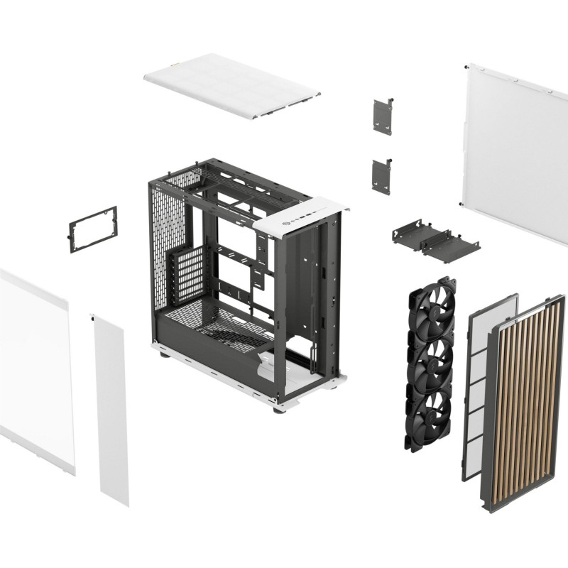 Корпус Fractal Design North XL RC Chalk White TGС (FD-C-NOR1X-06)