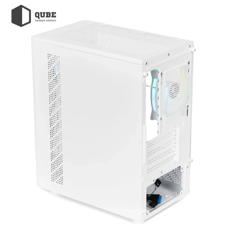 Корпус QUBE GEON ARGB White (GEON_GWNU3)
