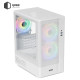 Корпус QUBE GEON ARGB White (GEON_GWNU3)