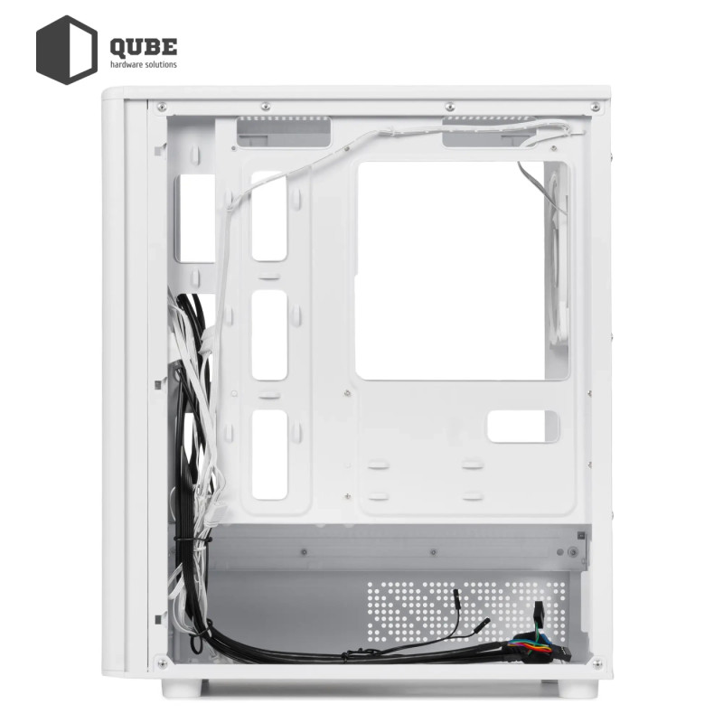 Корпус QUBE GEON ARGB White (GEON_GWNU3)