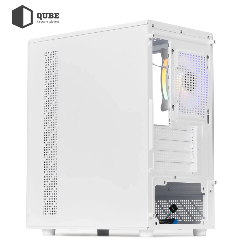 Корпус QUBE GEON ARGB White (GEON_GWNU3)