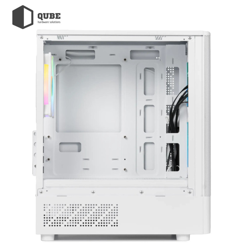 Корпус QUBE GEON ARGB White (GEON_GWNU3)