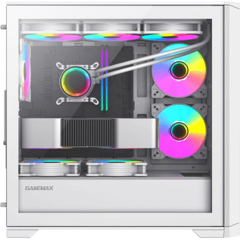 Корпус GAMEMAX DESTROYER TGB WH