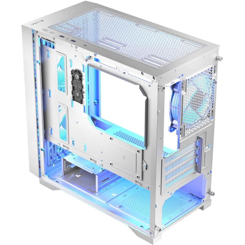 Корпус LogicConcept DART PRO ARGB MINI WHITE MESH (AM-DART-PRO-ARGB-20)