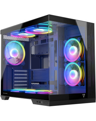 Корпус Modecom VOLCANO PANORAMA APEX ARGB 7F MIDI GREY (AT-PANORAMA-7F-ARGB-10-00)