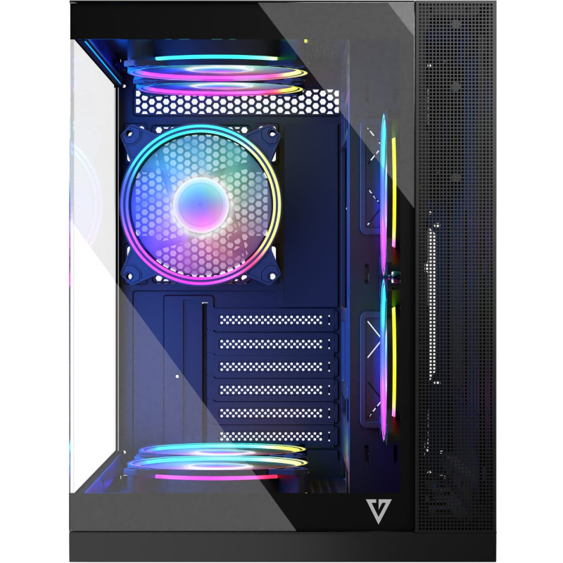 Корпус Modecom VOLCANO PANORAMA APEX ARGB 7F MIDI GREY (AT-PANORAMA-7F-ARGB-10-00)