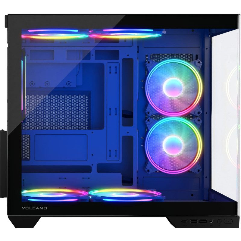 Корпус Modecom VOLCANO PANORAMA APEX ARGB 7F MIDI GREY (AT-PANORAMA-7F-ARGB-10-00)