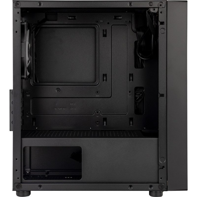 Корпус Prologix E102 Tempered Glass&Mesh Black