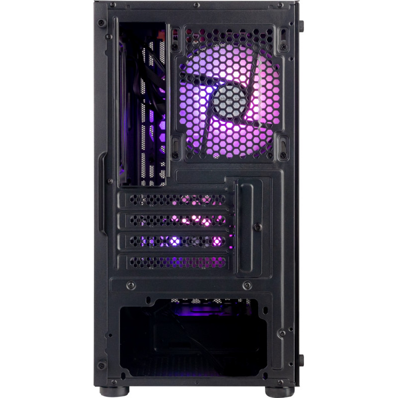 Корпус Prologix E102 Tempered Glass&Mesh Black
