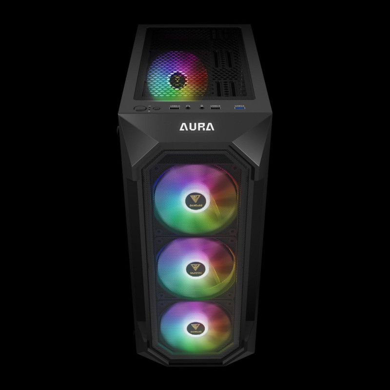 Корпус GAMDIAS AURA GC1 ELITE ARGB (4711514500592) Black