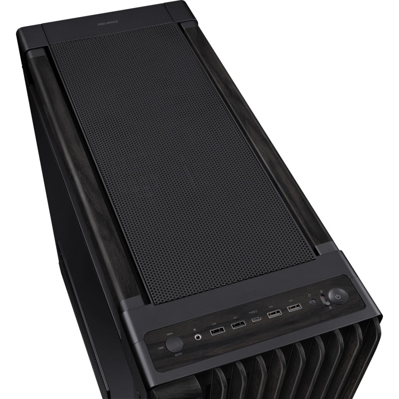 Корпус ASUS PA602 PROART WOOD TG PWM BLACK (90DC00J0-B09010)