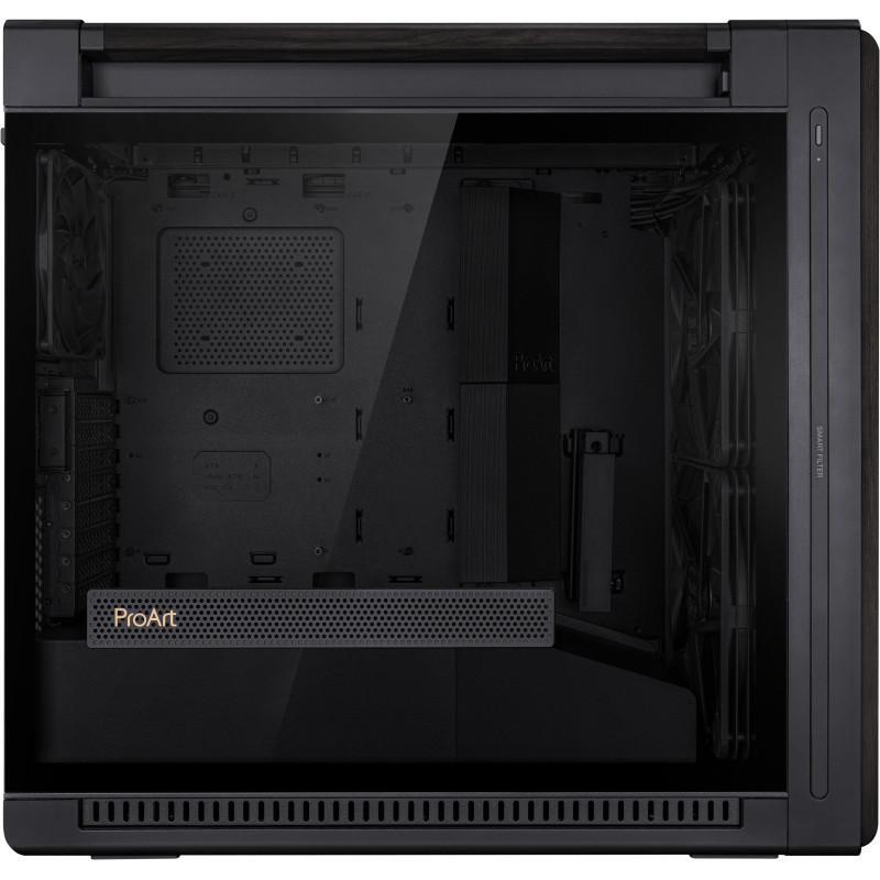 Корпус ASUS PA602 PROART WOOD TG PWM BLACK (90DC00J0-B09010)