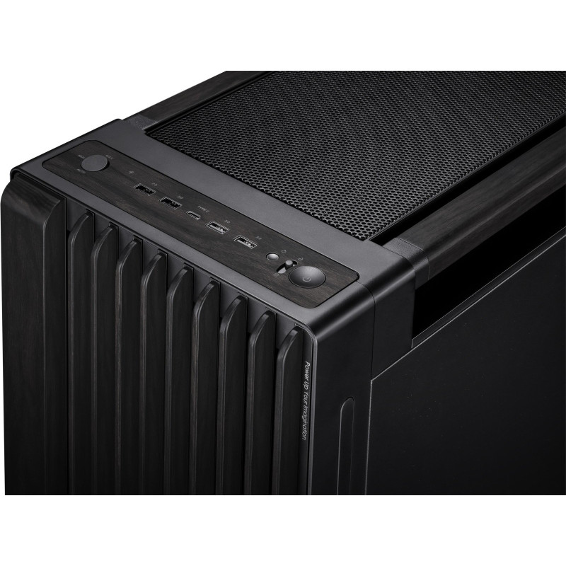 Корпус ASUS PA602 PROART WOOD TG PWM BLACK (90DC00J0-B09010)