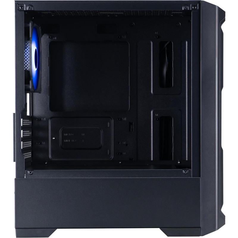 Корпус 1stPlayer H2-BK-4F7 Black