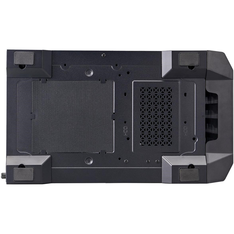 Корпус 1stPlayer H2-BK-4F7 Black