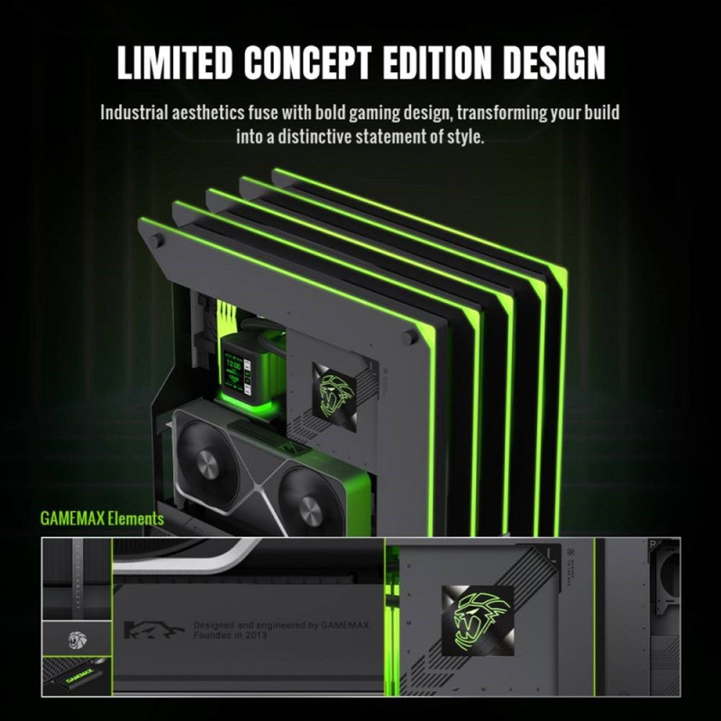 Корпус GAMEMAX Blade Concept