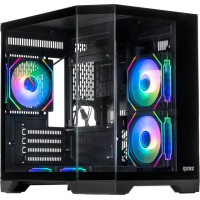 Корпус QUBE CRYSTAL ARGB Black (CRYSTAL_GBNU3)