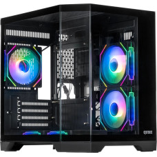 Корпус QUBE CRYSTAL ARGB Black (CRYSTAL_GBNU3)