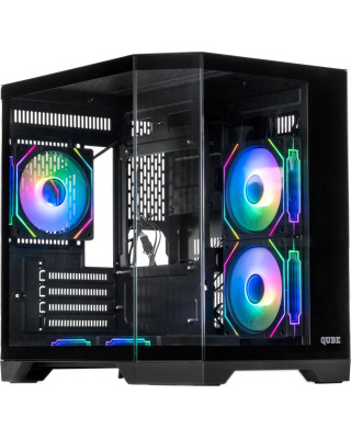 Корпус QUBE CRYSTAL ARGB Black (CRYSTAL_GBNU3)