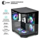Корпус QUBE CRYSTAL ARGB Black (CRYSTAL_GBNU3)