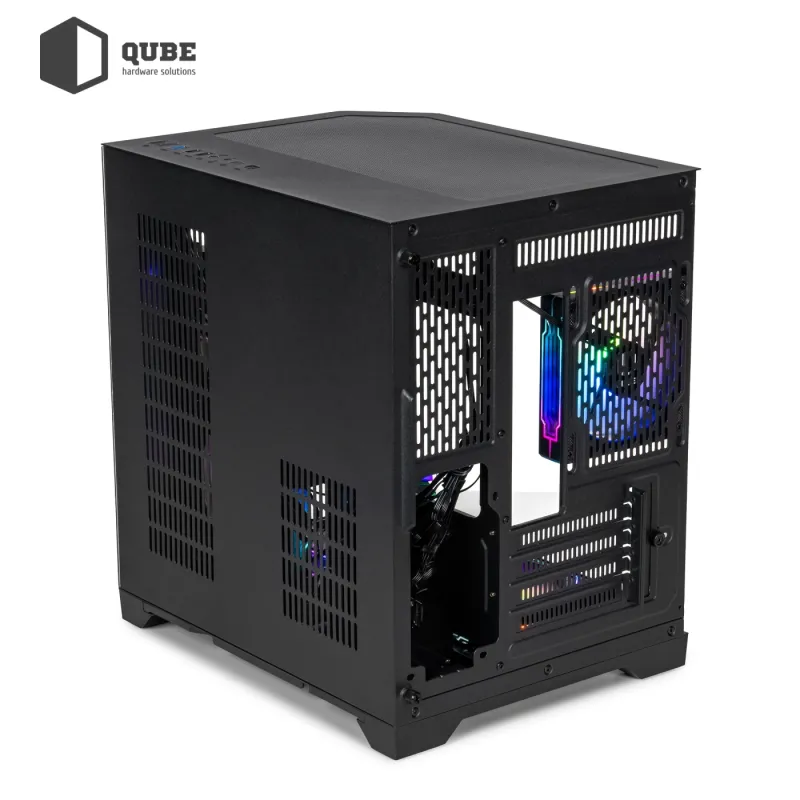 Корпус QUBE CRYSTAL ARGB Black (CRYSTAL_GBNU3)