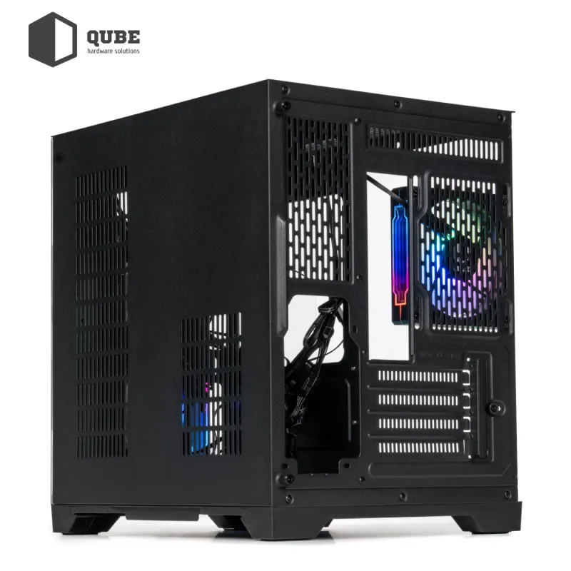 Корпус QUBE CRYSTAL ARGB Black (CRYSTAL_GBNU3)