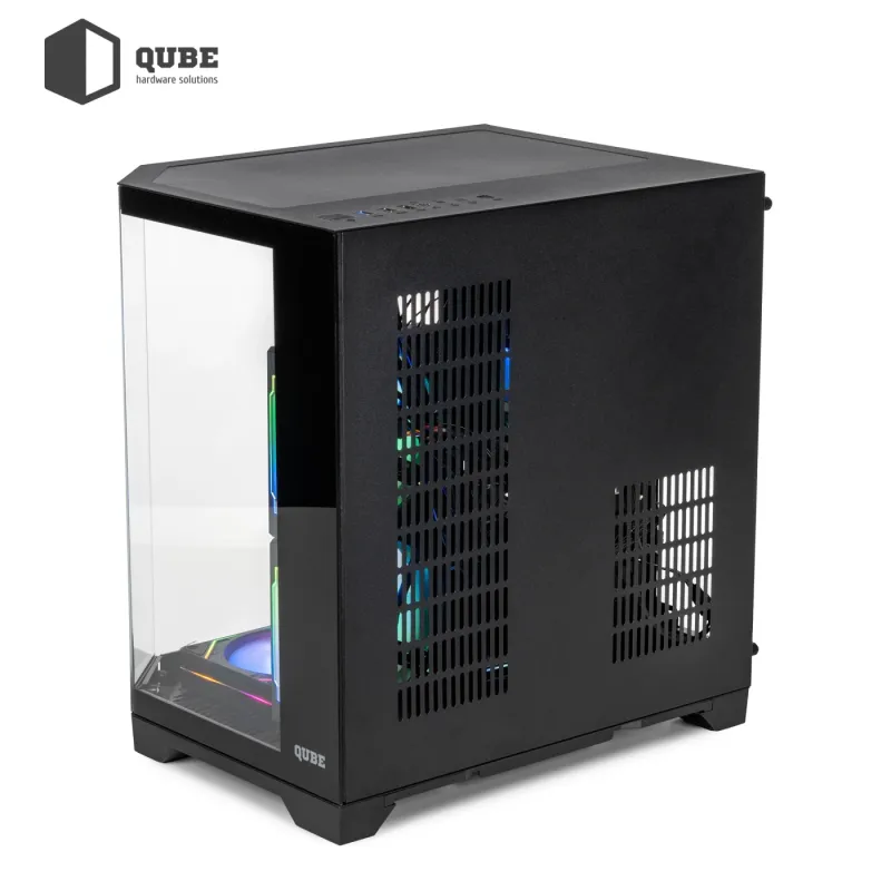 Корпус QUBE CRYSTAL ARGB Black (CRYSTAL_GBNU3)