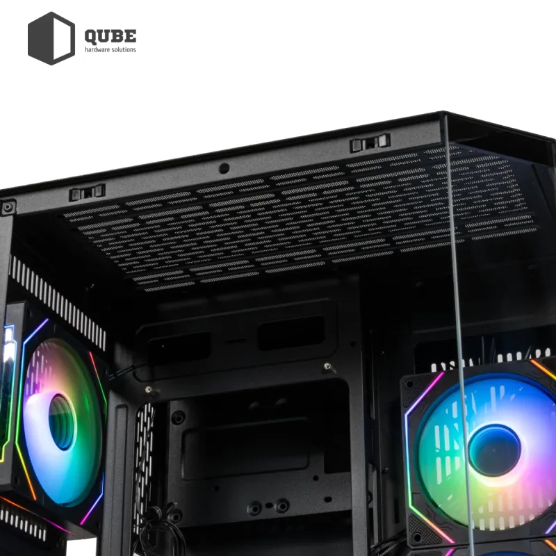 Корпус QUBE CRYSTAL ARGB Black (CRYSTAL_GBNU3)
