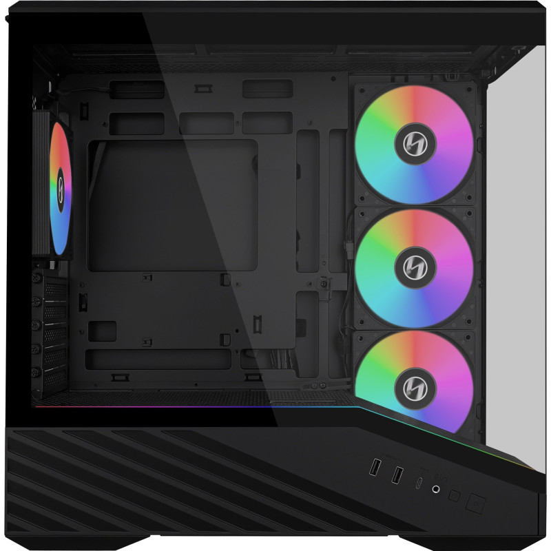 Корпус Lian Li Vector V100R Mini Black (G99.V100RMIX.00)