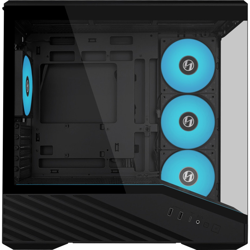 Корпус Lian Li Vector V100R Mini Black (G99.V100RMIX.00)