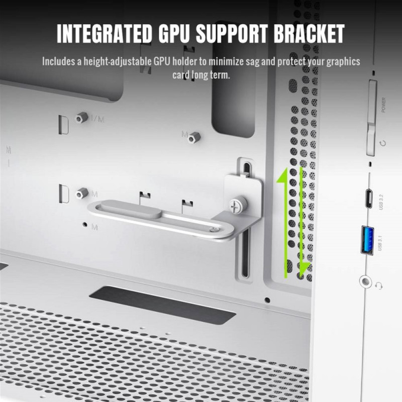 Корпус GAMEMAX Claw 360 WH