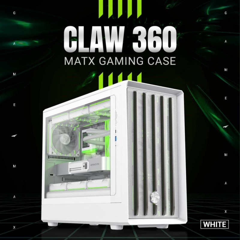 Корпус GAMEMAX Claw 360 WH