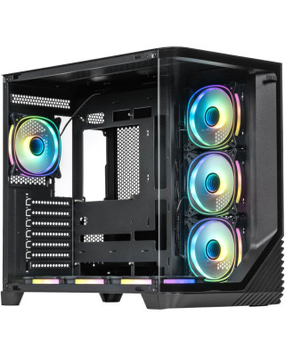 Корпус QUBE MIRAGE 7ARGB BTF Black (MIRAGE_GBNU3)