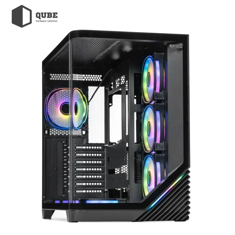 Корпус QUBE MIRAGE 7ARGB BTF Black (MIRAGE_GBNU3)