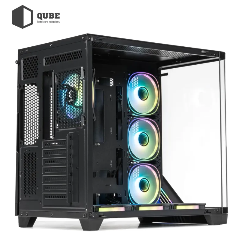 Корпус QUBE MIRAGE 7ARGB BTF Black (MIRAGE_GBNU3)