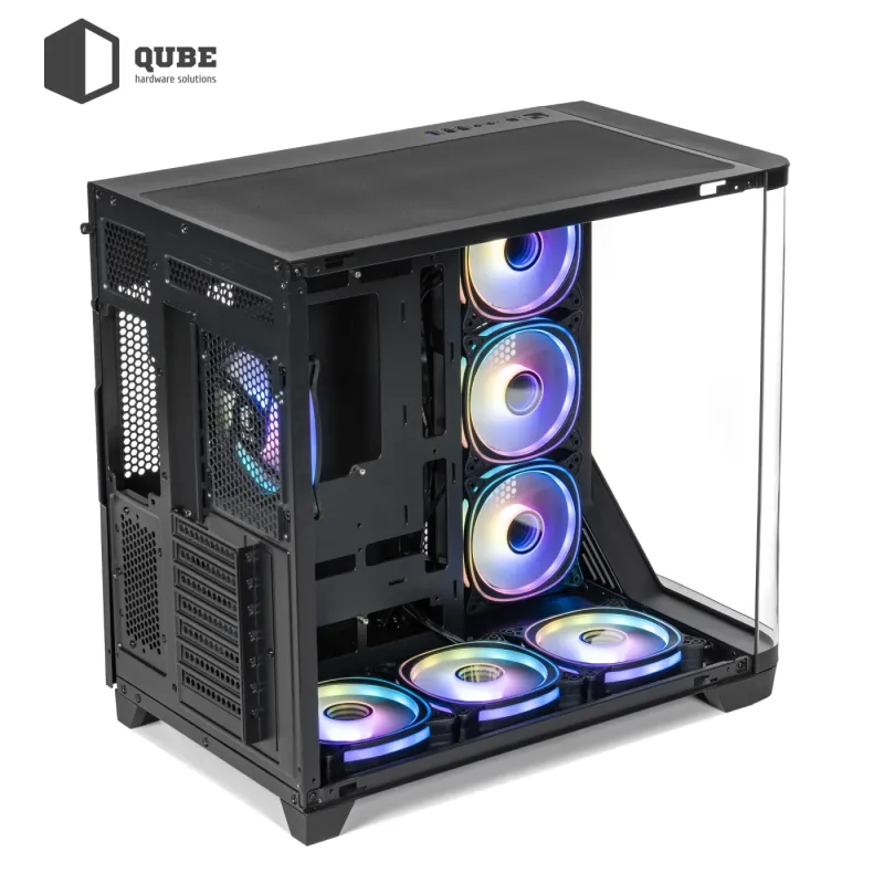 Корпус QUBE MIRAGE 7ARGB BTF Black (MIRAGE_GBNU3)