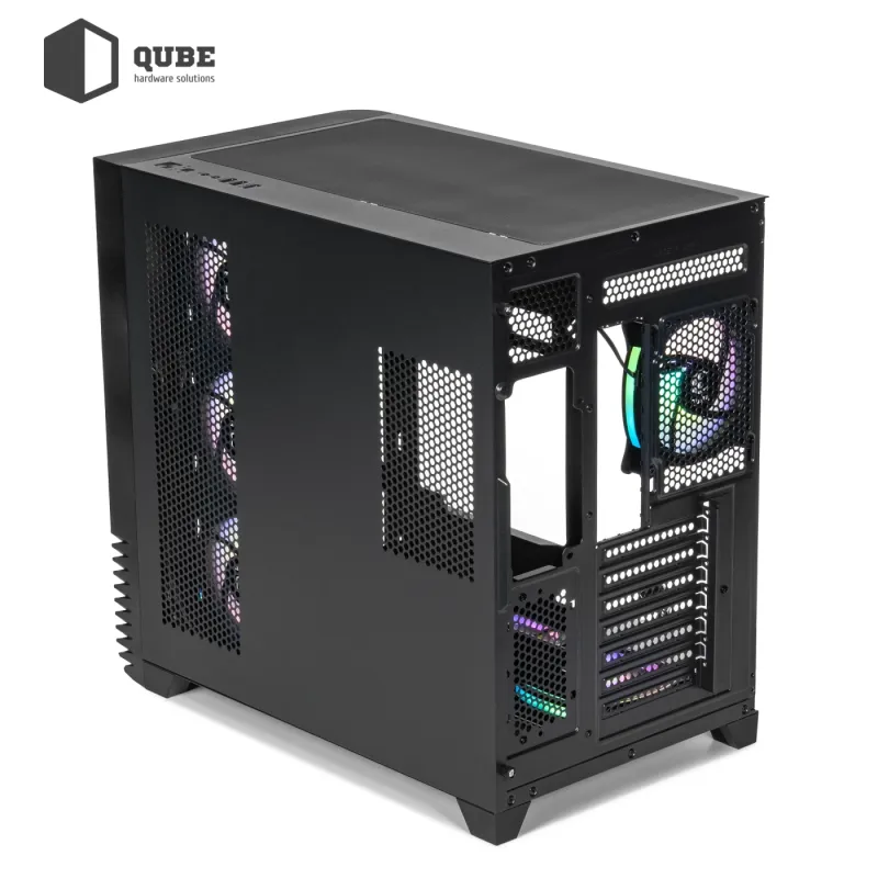 Корпус QUBE MIRAGE 7ARGB BTF Black (MIRAGE_GBNU3)