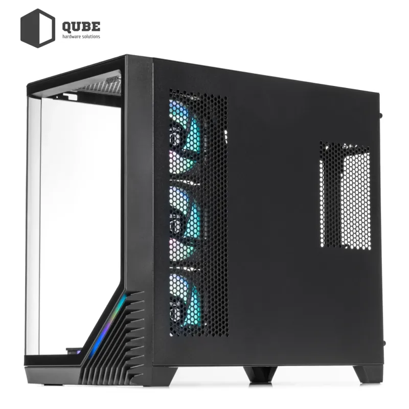 Корпус QUBE MIRAGE 7ARGB BTF Black (MIRAGE_GBNU3)