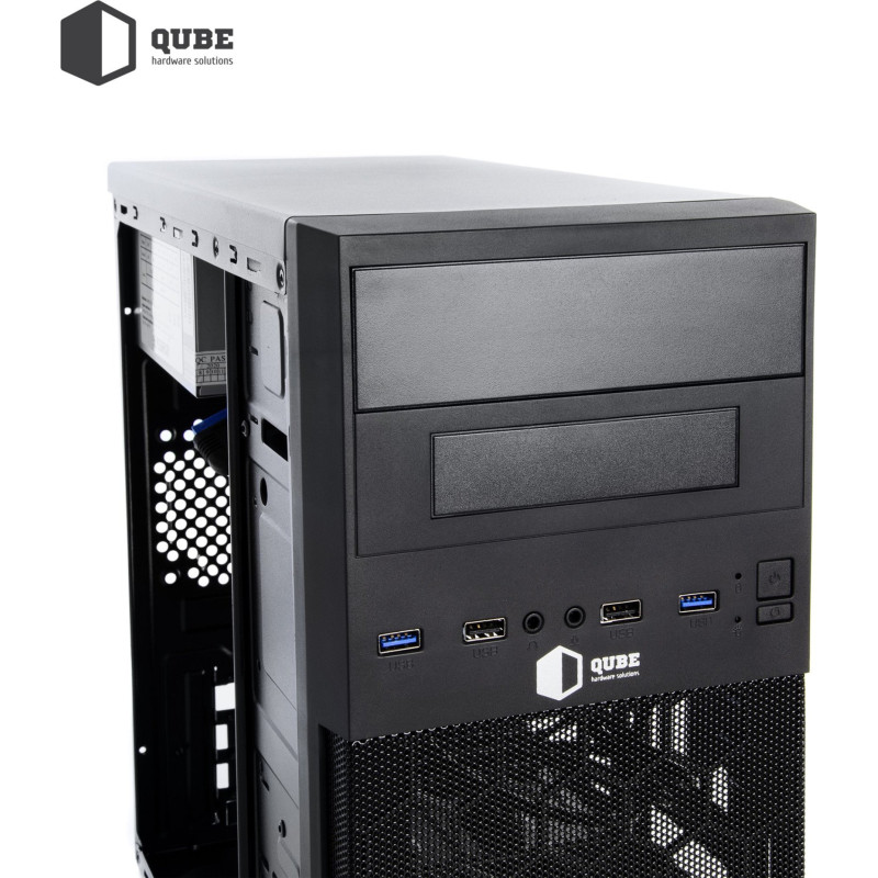 Корпус QUBE QB07M 400W Black (QB07M_MN4U3)