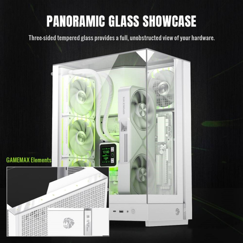Корпус GAMEMAX T20 WH