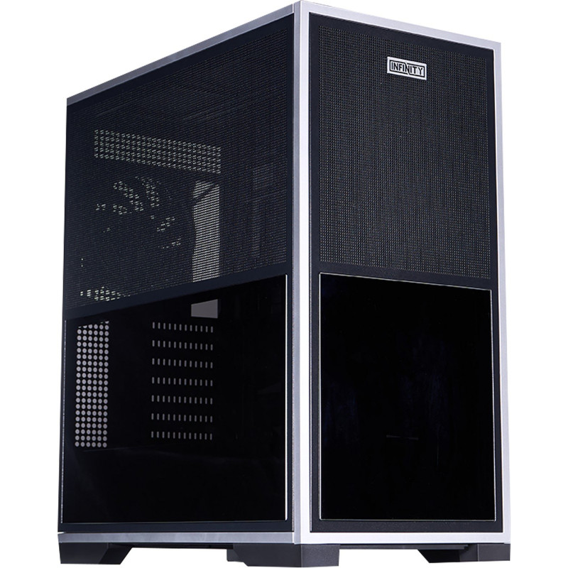 Корпус 1stPlayer IF8-BK-4FO7-14 Black