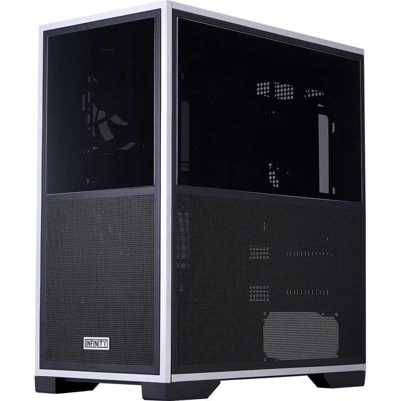 Корпус 1stPlayer IF8-BK-4FO7-14 Black
