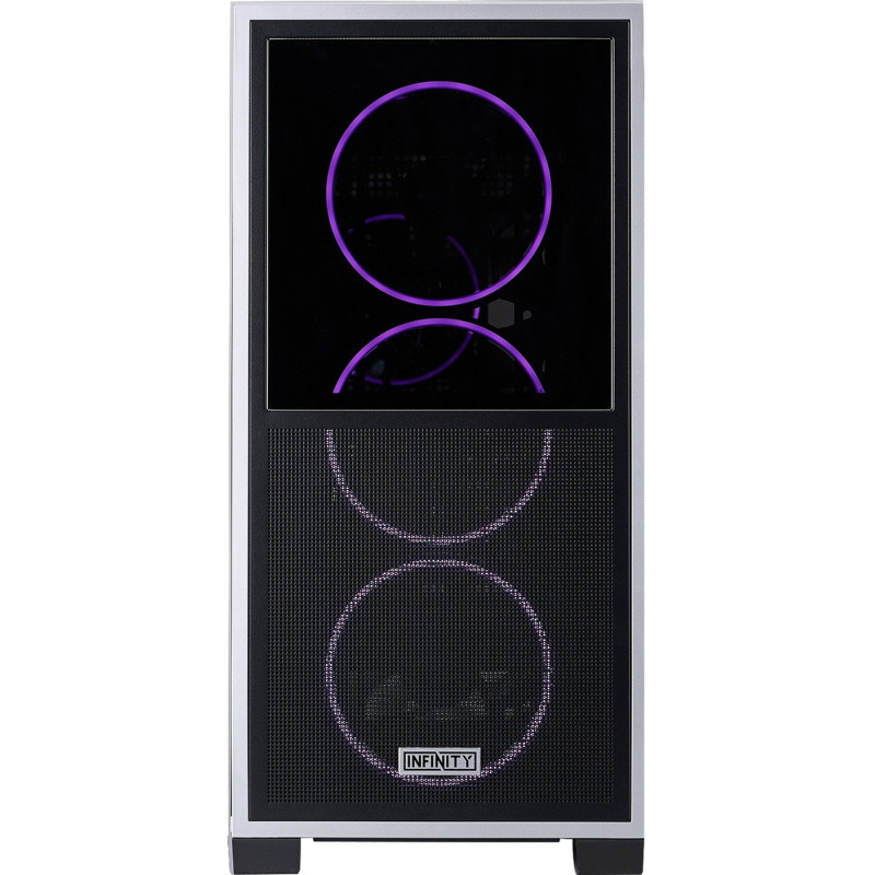 Корпус 1stPlayer IF8-BK-4FO7-14 Black