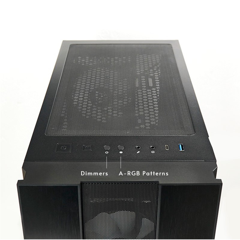 Корпус CHIEFTEC Gaming Hunter 2 Tempered Glass Edition (GS-02B-OP)