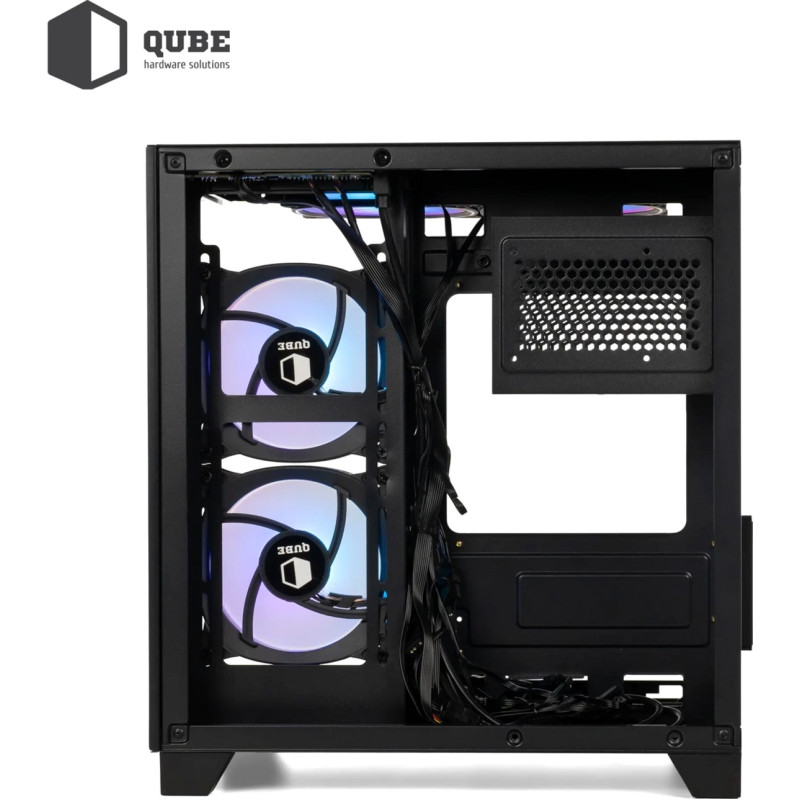 Корпус QUBE REEF ARGB Black (REEF_GBNU3)