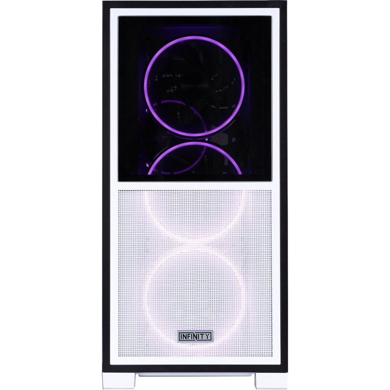 Корпус 1stPlayer IF8-WH-4FO7-14-W White